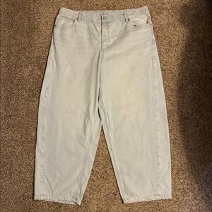 American Eagle low-rise baggy Barrel Jean -size 16